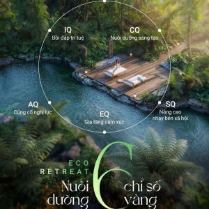 Phát triển bộ 6 chỉ số, trở thành phiên bản tốt nhất của chính mình tại Eco Retreat